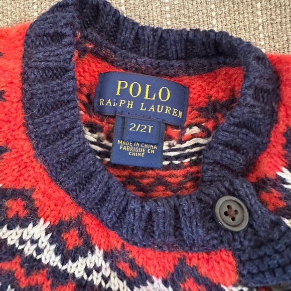 Ralph Lauren Suit and Sweater Bundle - Toddler Boys 2T - Picture 7 of 9